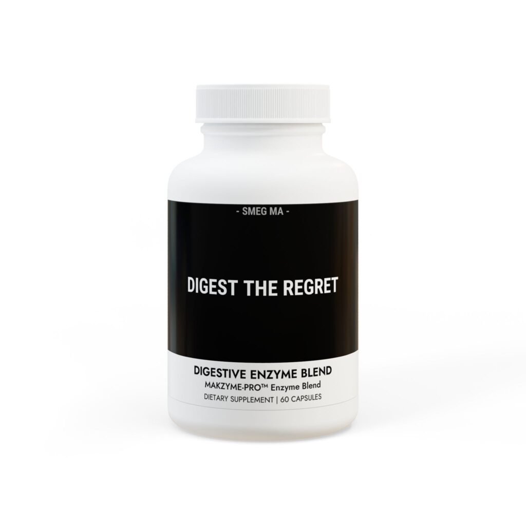 DIGEST THE REGRET Digestive Enzymes