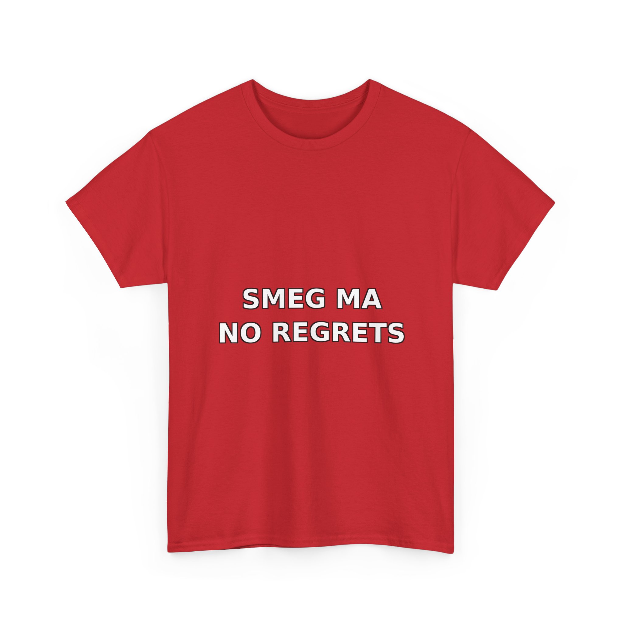 SMEG MA NO REGRETS T-Shirt - Image 59