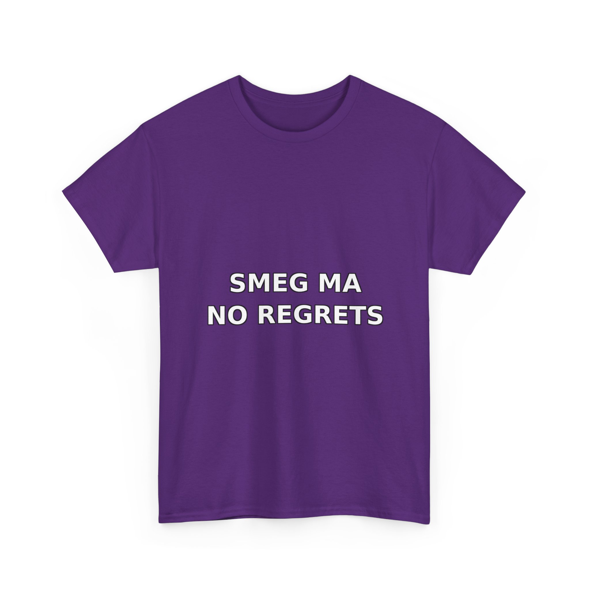 SMEG MA NO REGRETS T-Shirt - Image 55