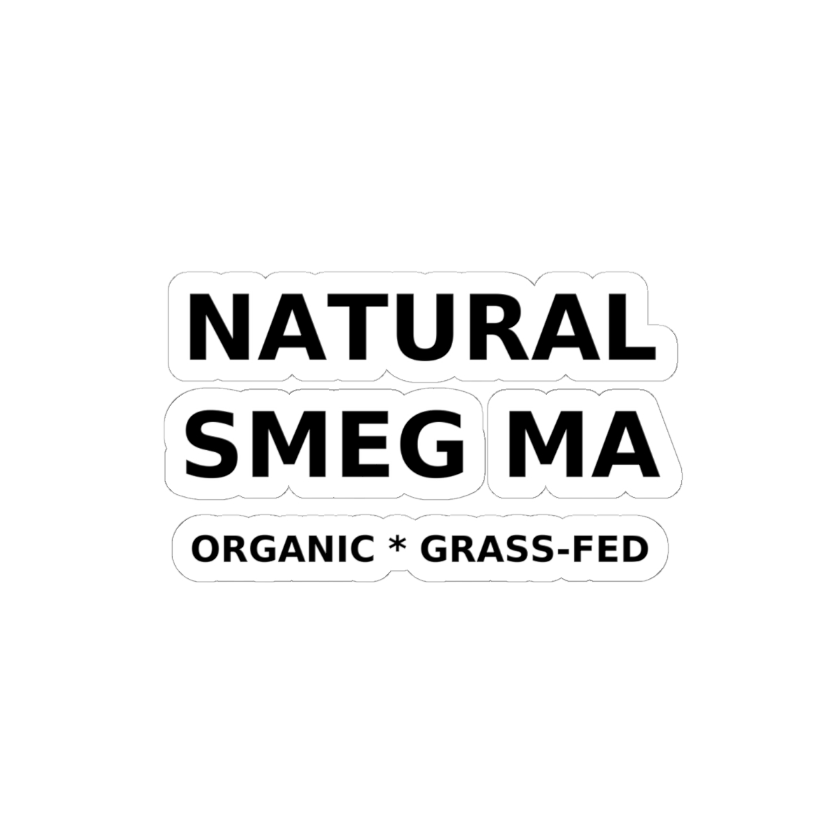 NATURAL SMEG MA Sticker - Image 22