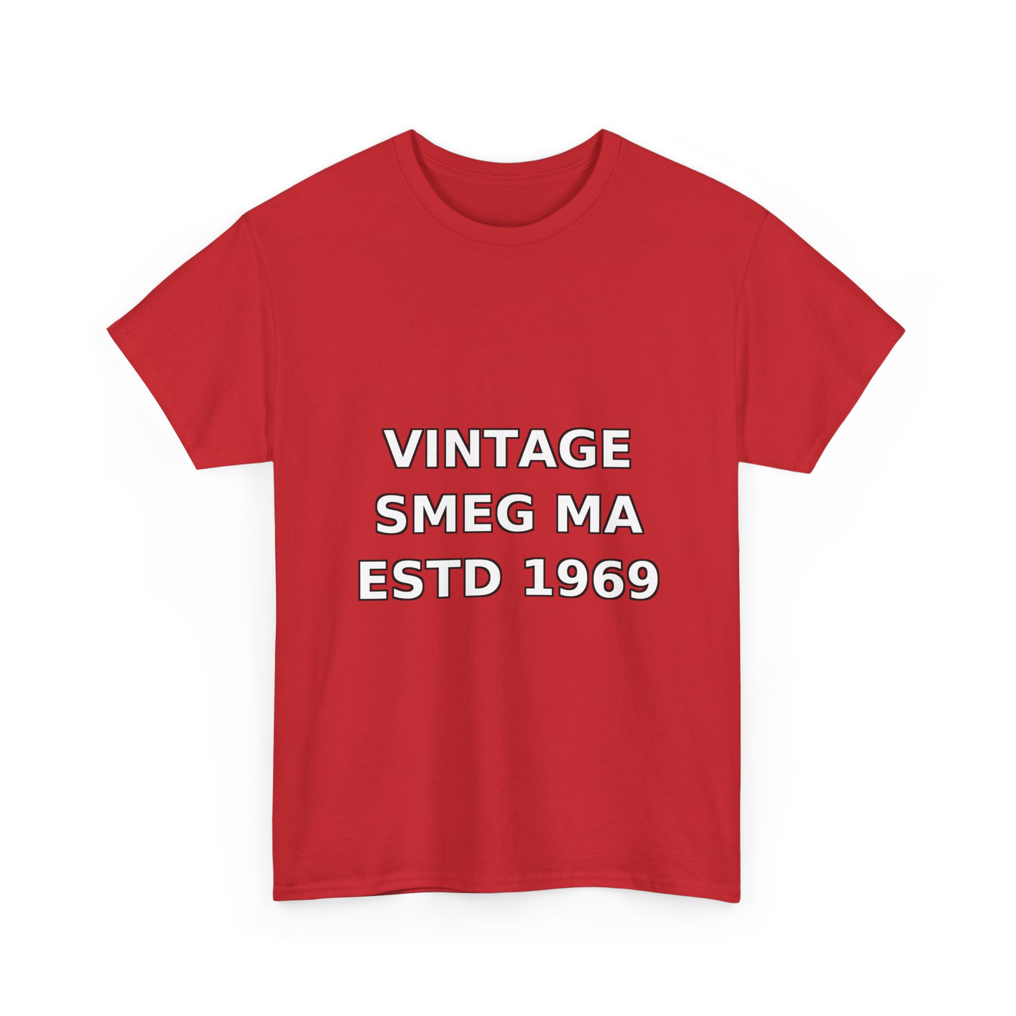 VINTAGE SMEG MA ESTD 1969 T-Shirt - Image 59