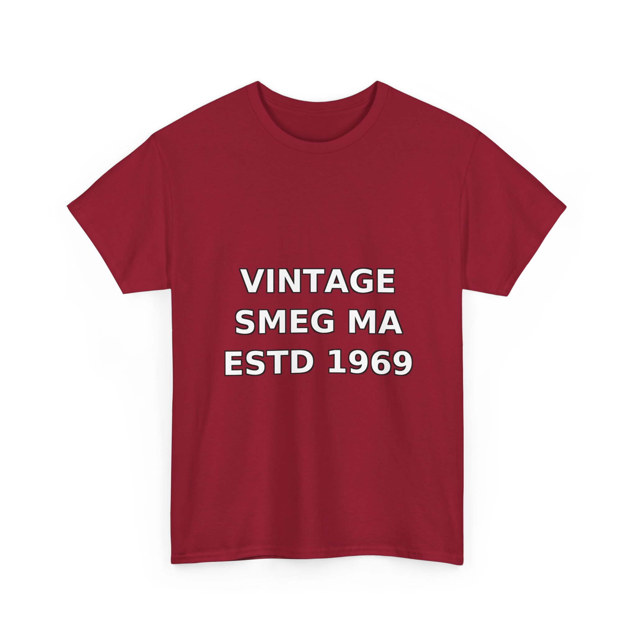 VINTAGE SMEG MA ESTD 1969 T-Shirt - Image 63