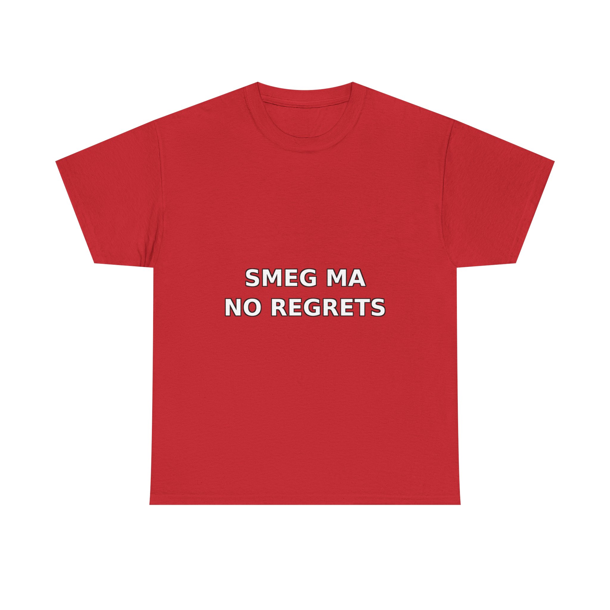 SMEG MA NO REGRETS T-Shirt - Image 57
