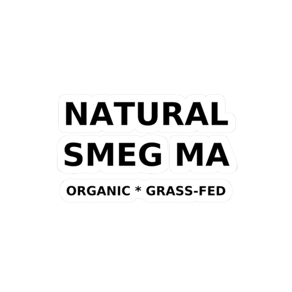 NATURAL SMEG MA Sticker - Image 4