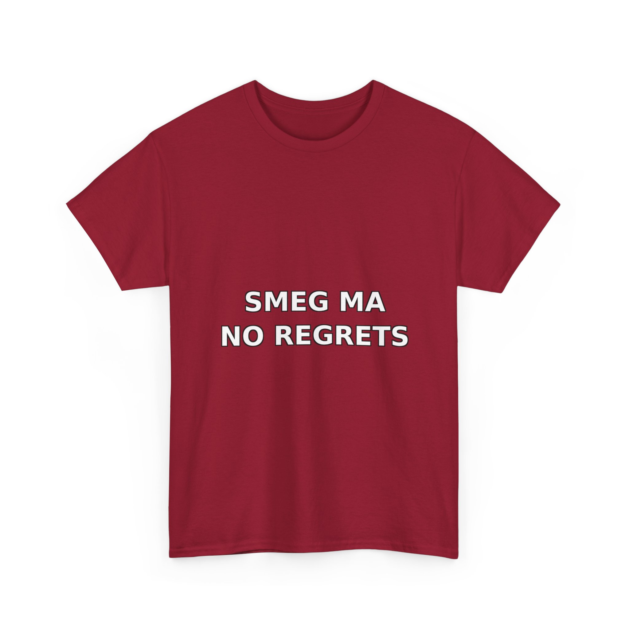 SMEG MA NO REGRETS T-Shirt - Image 63