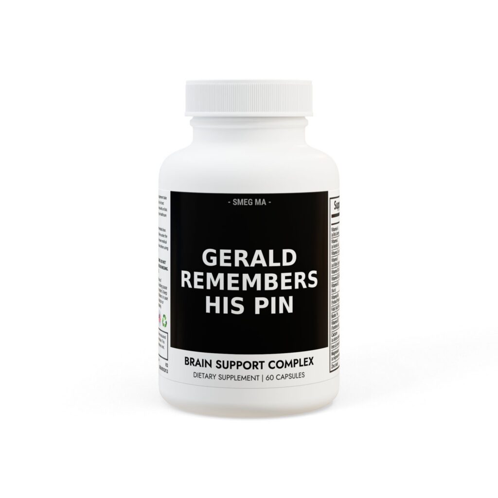 GERALD REMEMBERS HIS PIN Recall Support Complex