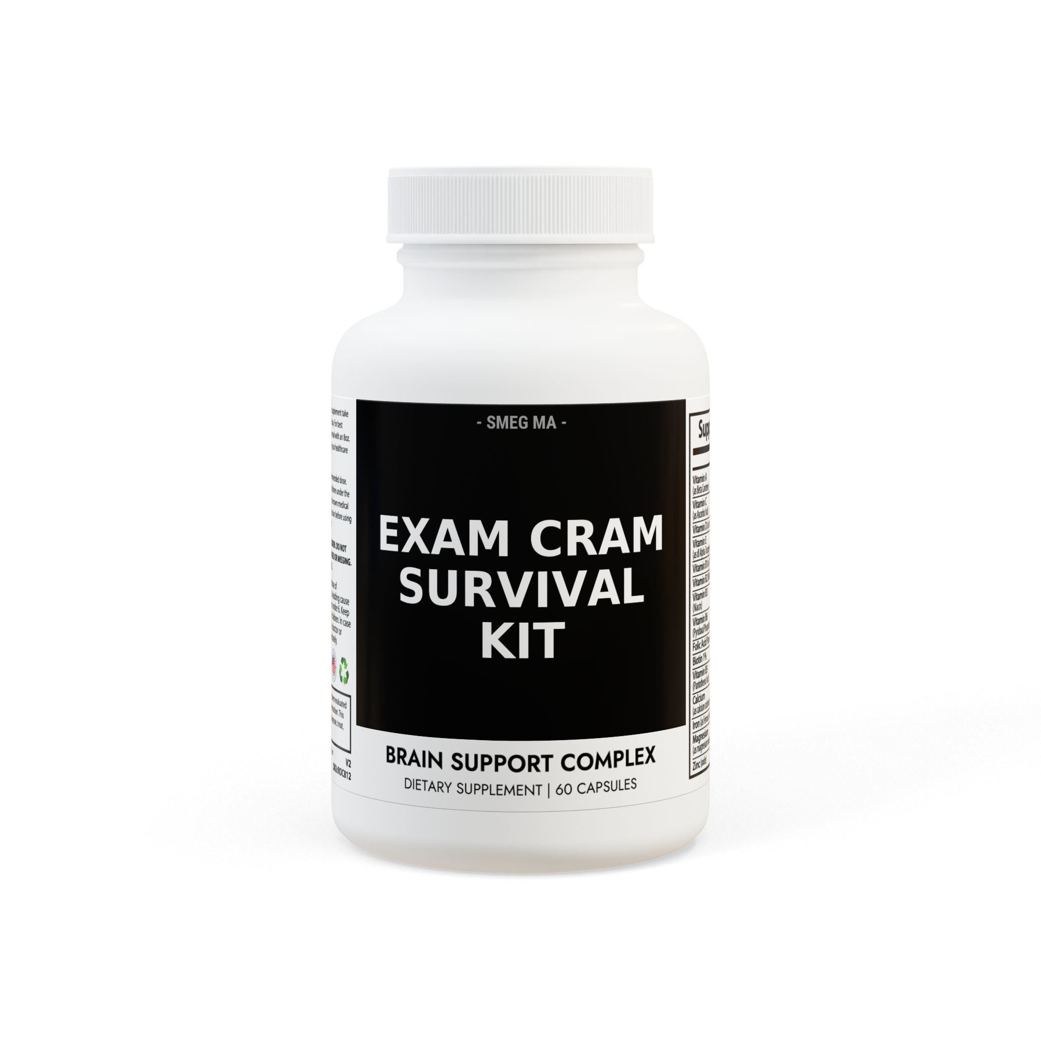 EXAM CRAM SURVIVAL KIT Study Cognition Stack