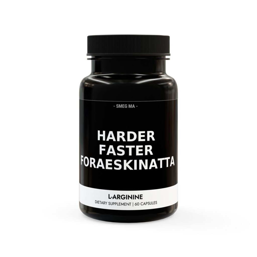 HARDER, FASTER, FORAESKINATTA L-Arginine Edition