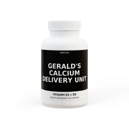 GERALD'S CALCIUM DELIVERY UNIT D3 + K2 Booster