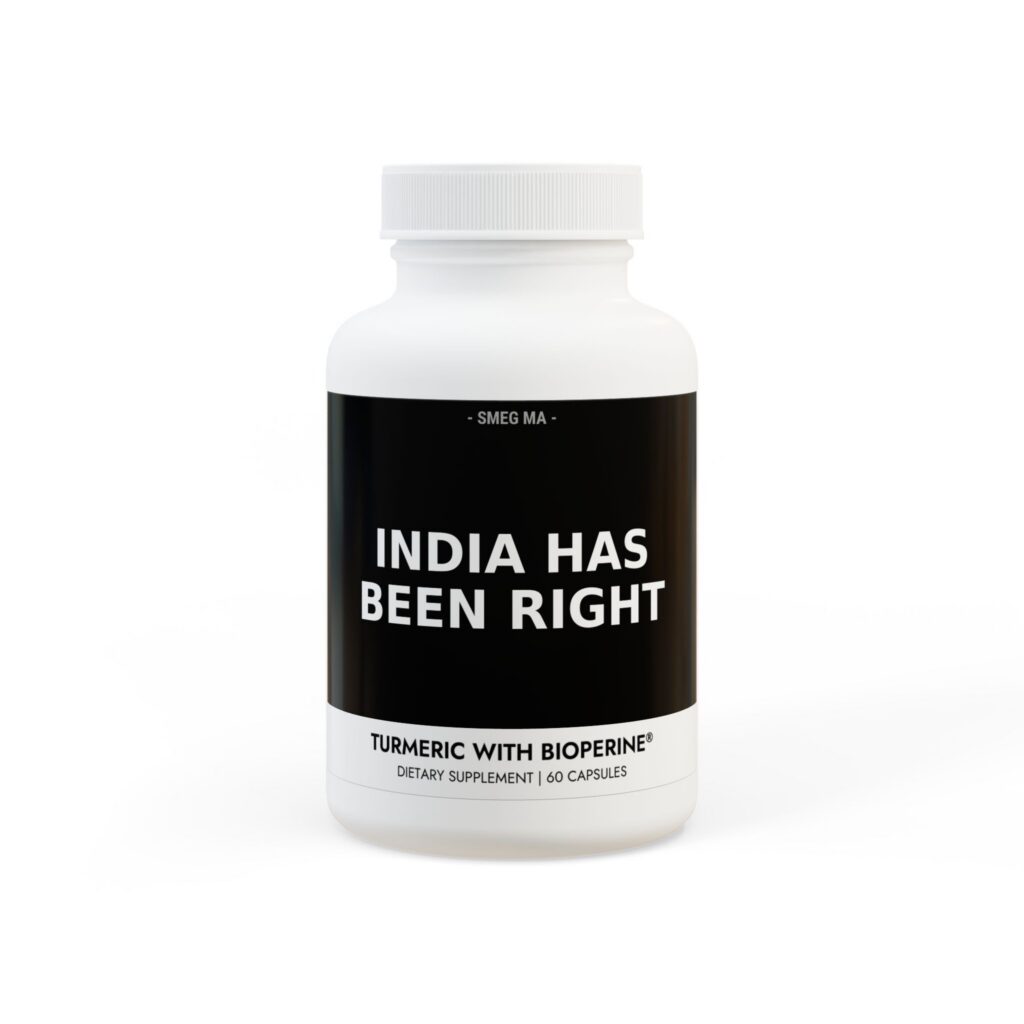 INDIA HAS BEEN RIGHT Heritage Curcumin Reserve