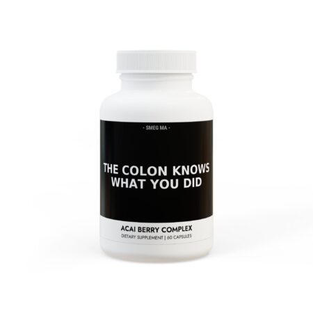 THE COLON KNOWS WHAT YOU DID Confessional Cleanse Stack
