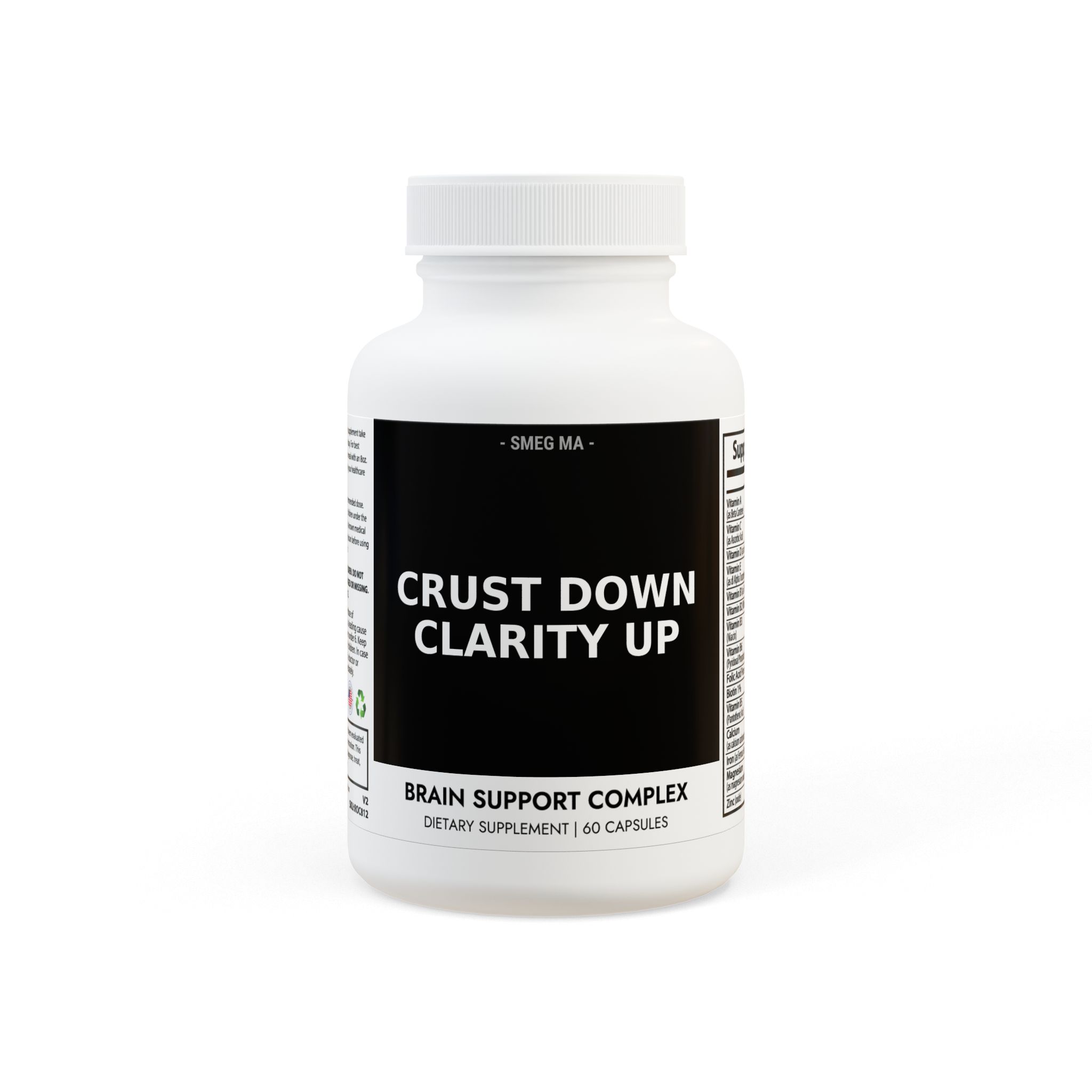 CRUST DOWN CLARITY UP Brain Support Complex
