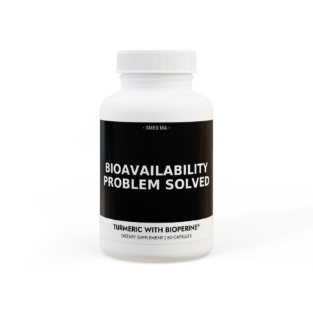 BIOAVAILABILITY PROBLEM SOLVED Curcumin + BioPerine Reserve