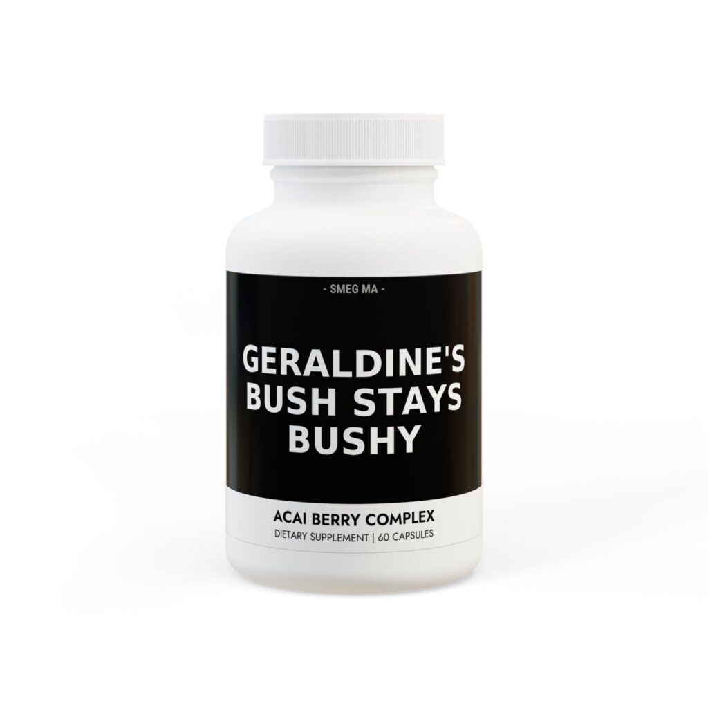 GERALDINE’S BUSH STAYS BUSHY Antioxidant Acceptance Blend