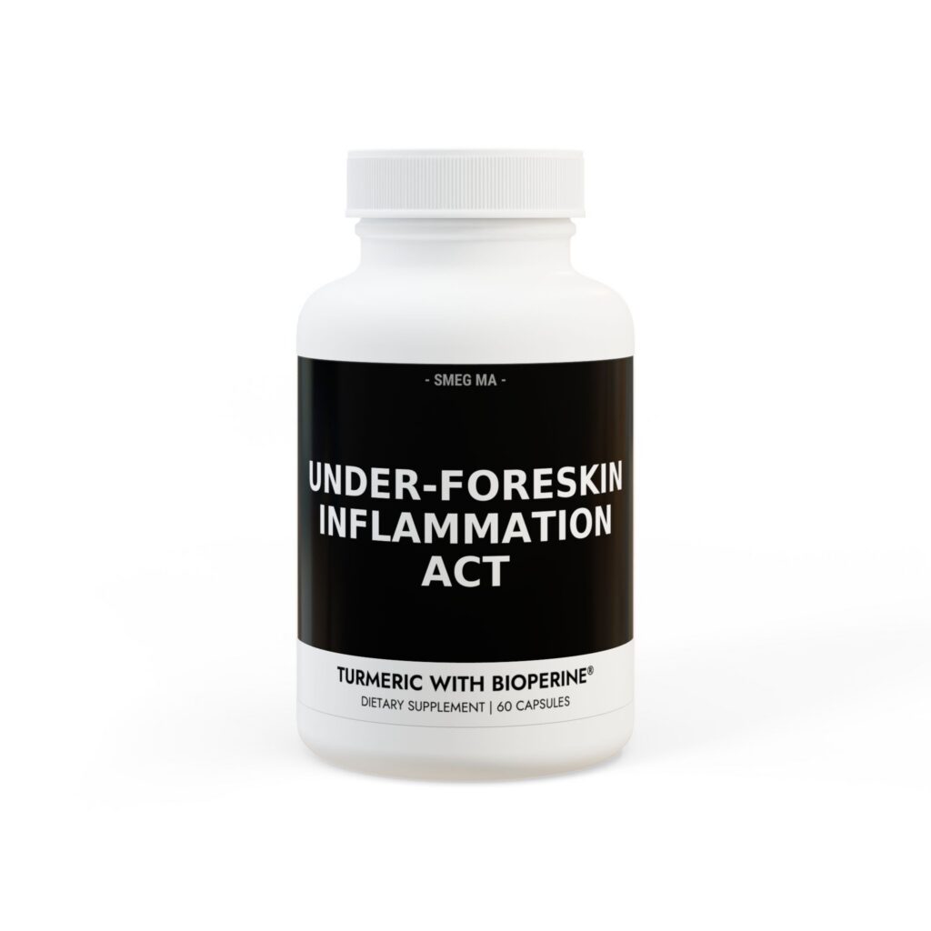 UNDER-FORESKIN INFLAMMATION ACT Localised Curcumin Reserve