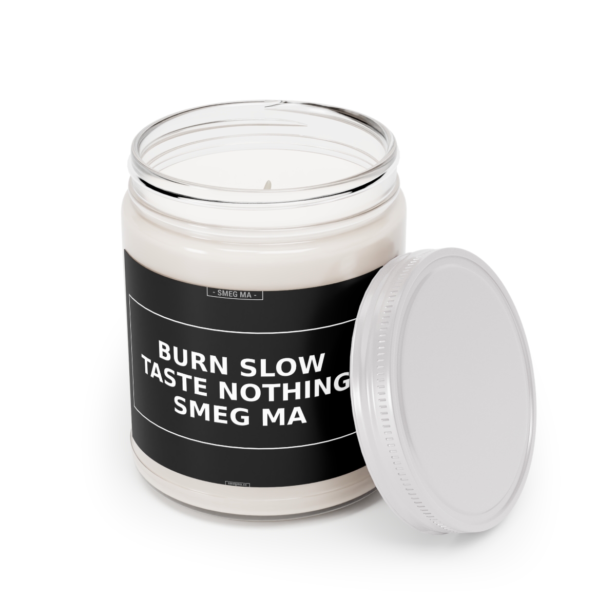 BURN SLOW TASTE NOTHING SMEG MA Candle - Image 2