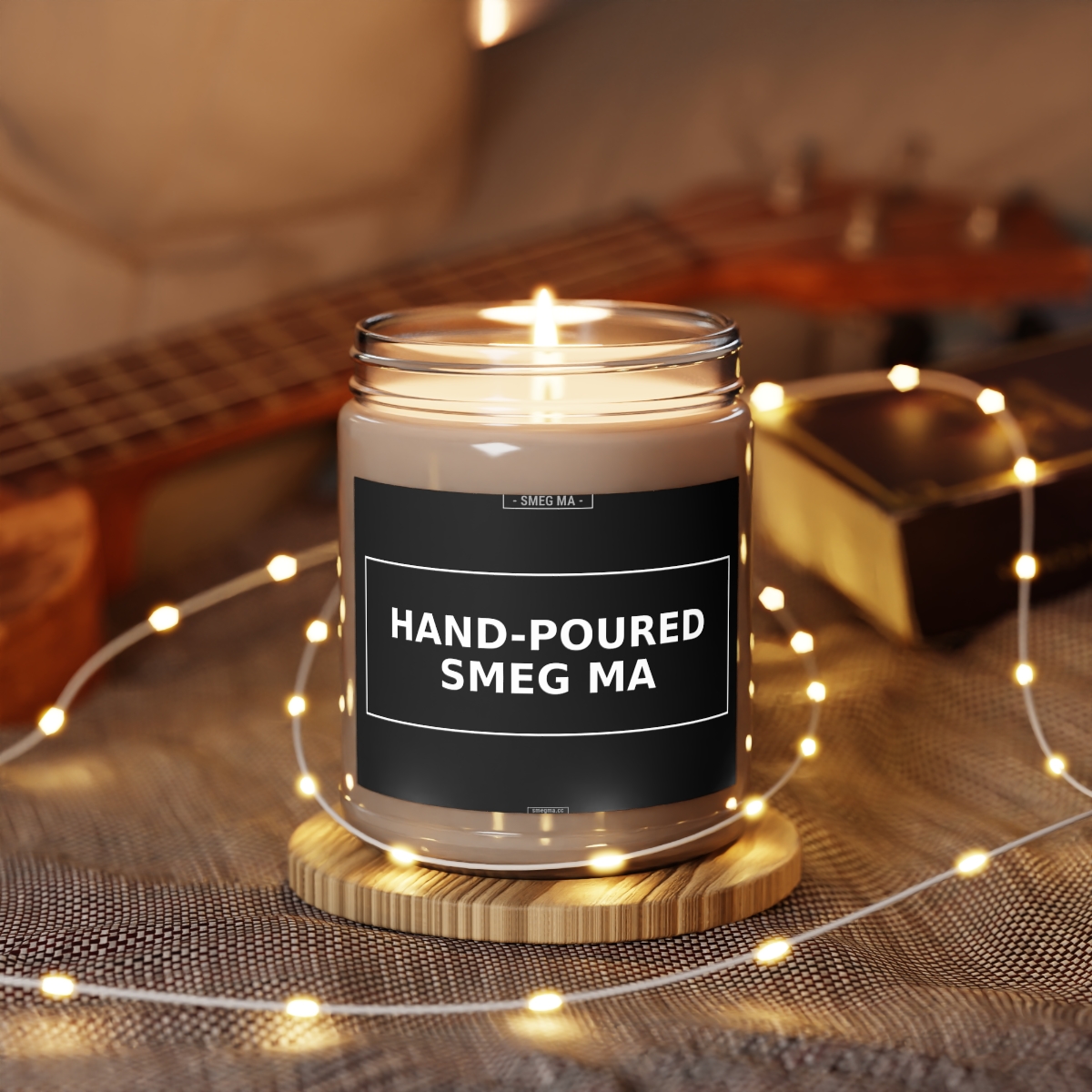 HAND-POURED SMEG MA Candle - Image 3