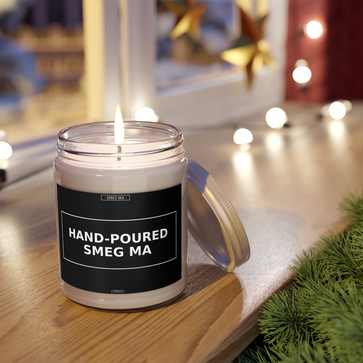HAND-POURED SMEG MA Candle - Image 4