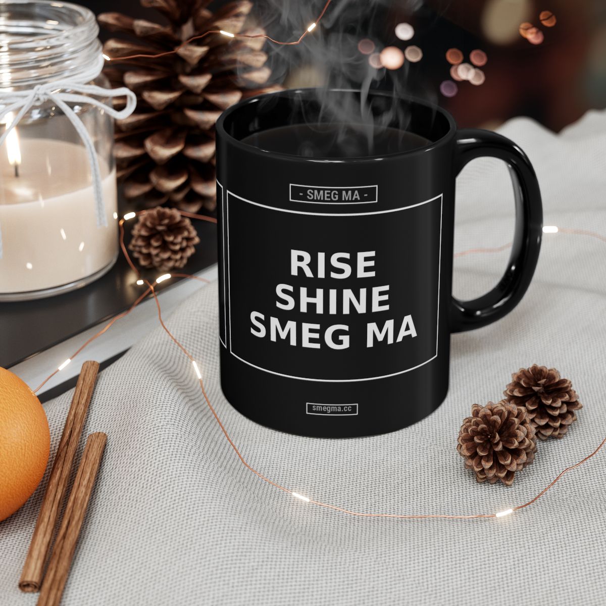 RISE SHINE SMEG MA Mug - Image 2