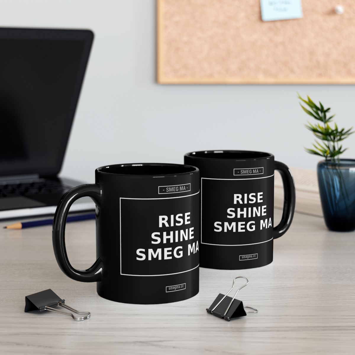 RISE SHINE SMEG MA Mug - Image 3