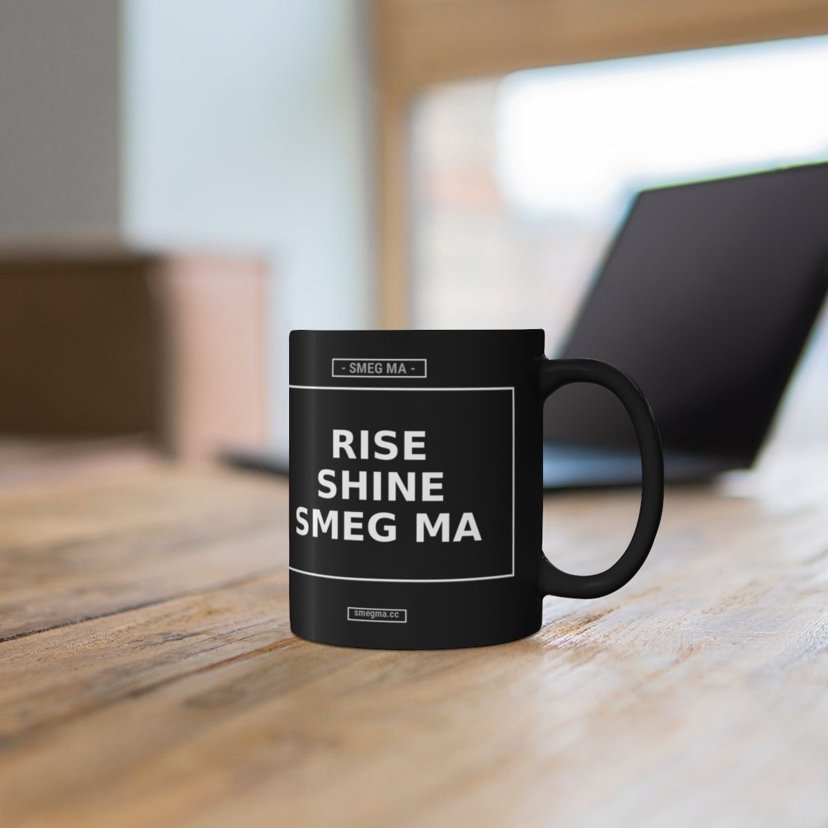 RISE SHINE SMEG MA Mug - Image 4