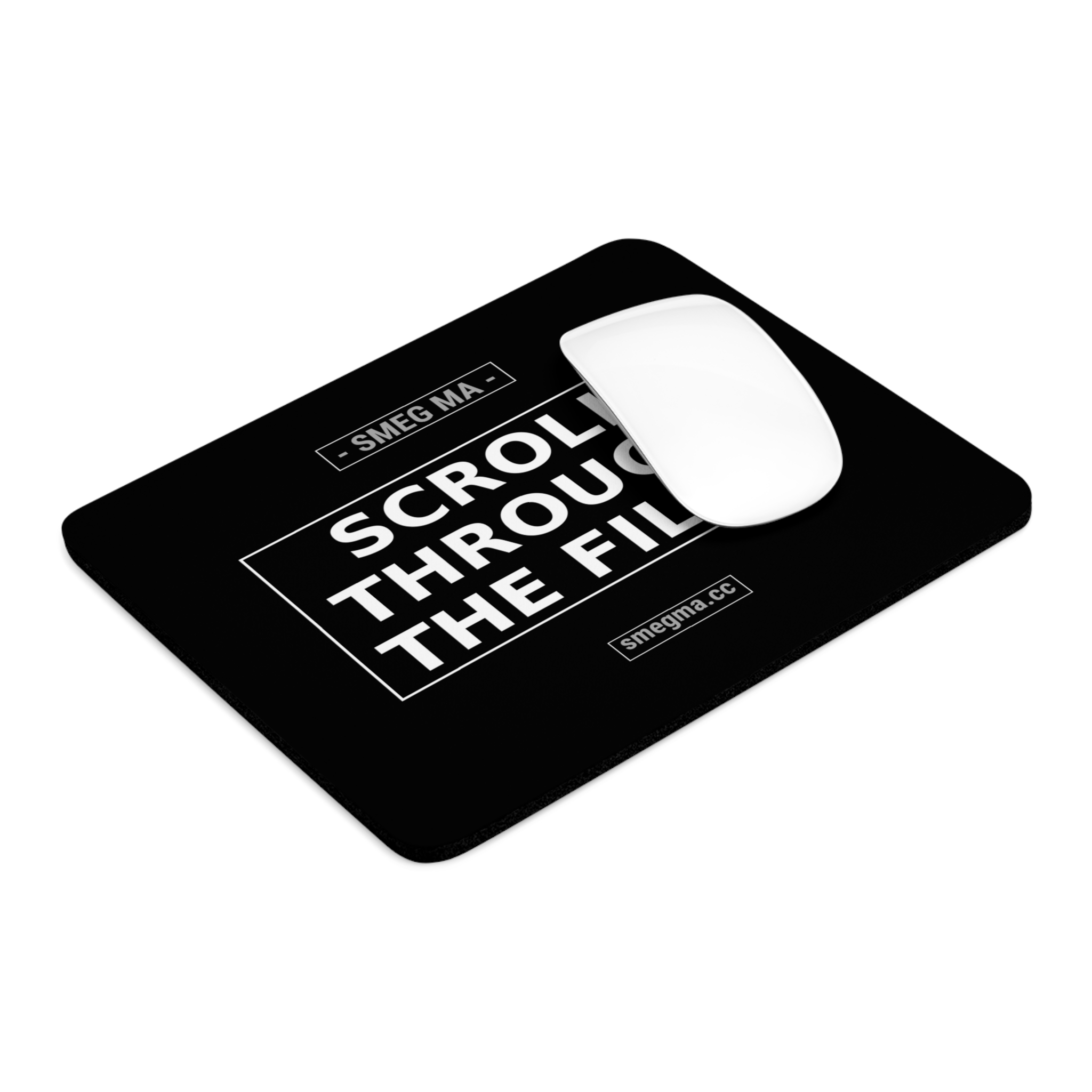 SCROLL THROUGH THE FILTH Mouse Pad - Image 4
