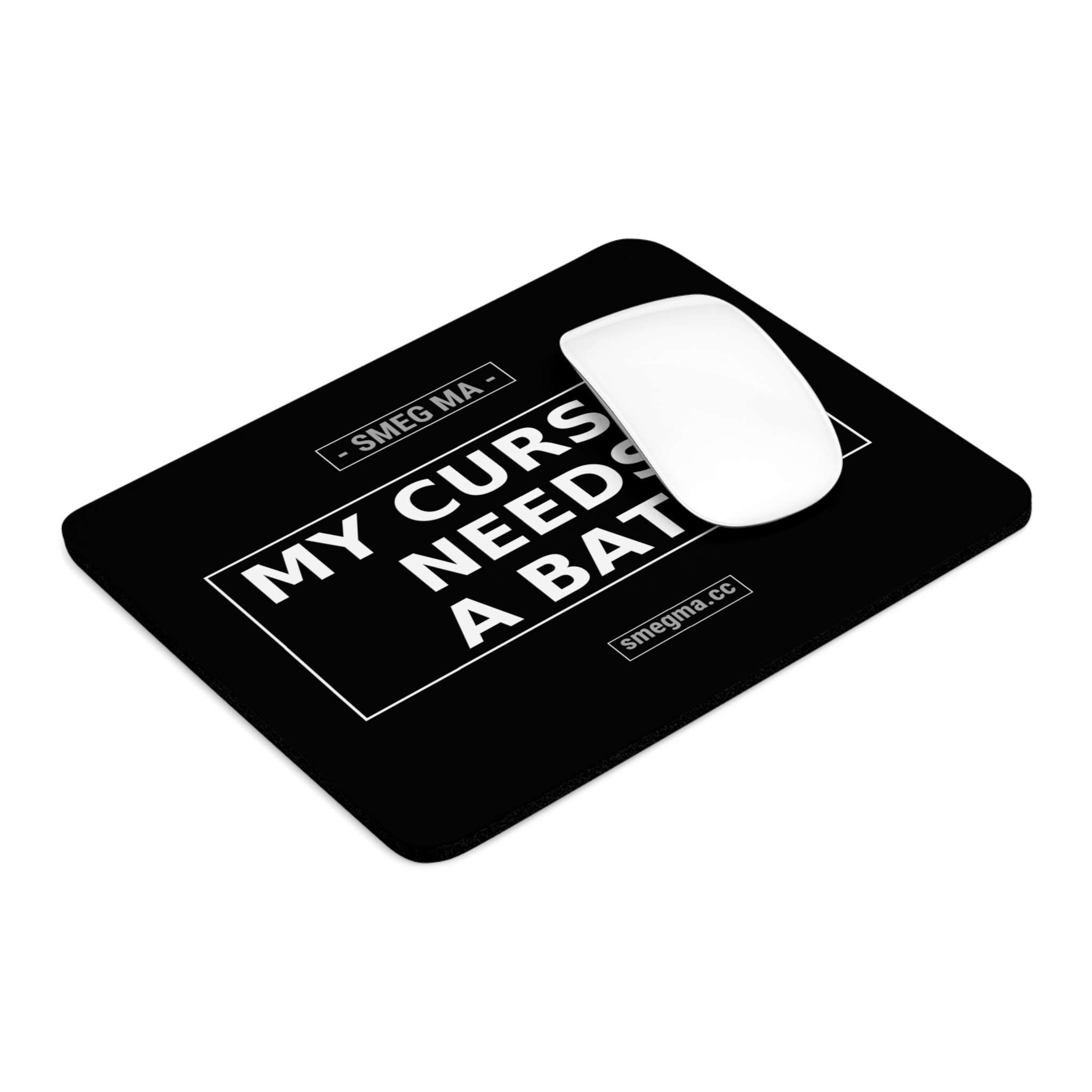 MY CURSOR NEEDS A BATH Mouse Pad - Image 4