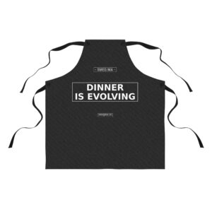 DINNER IS EVOLVING Apron