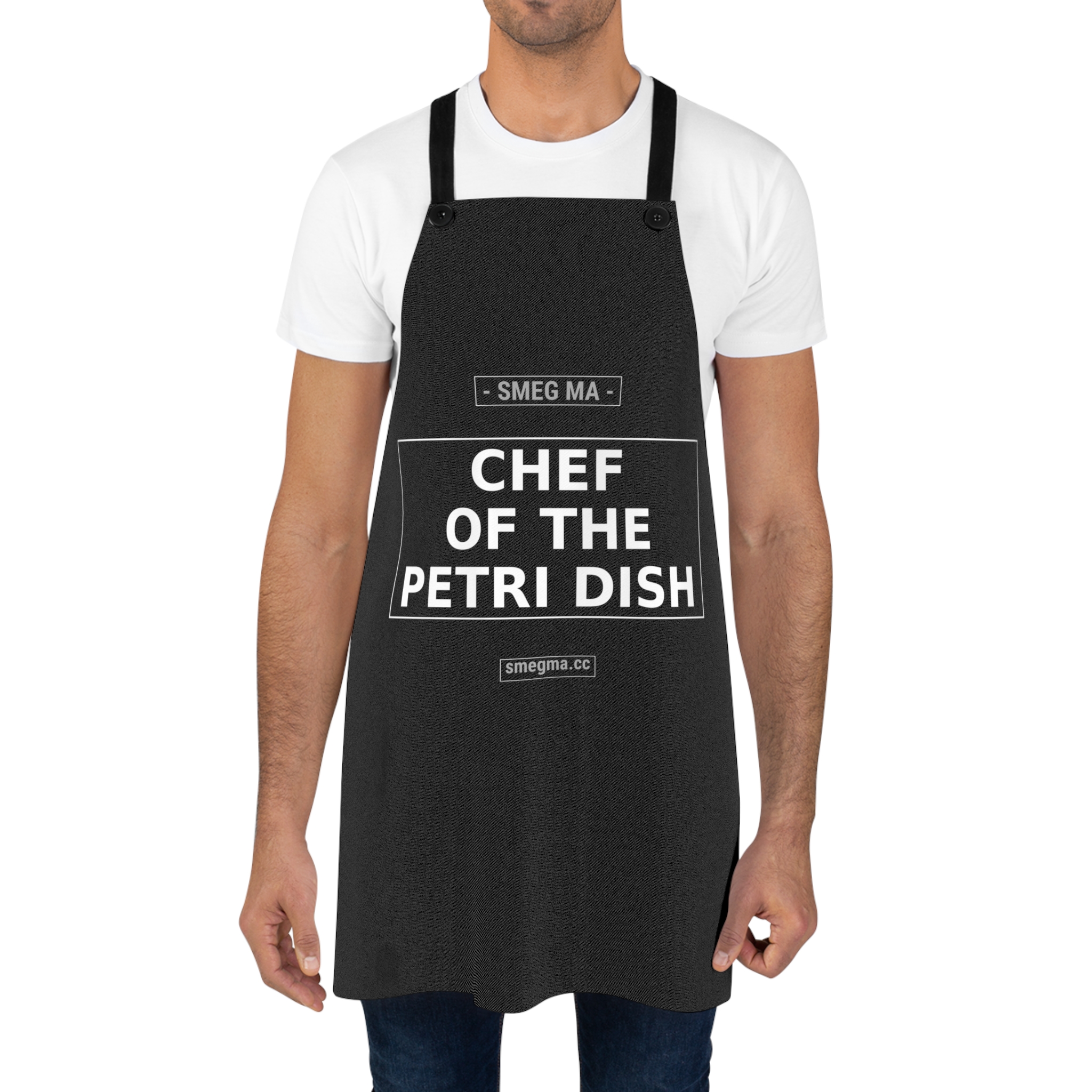 CHEF OF THE PETRI DISH Apron - Image 4