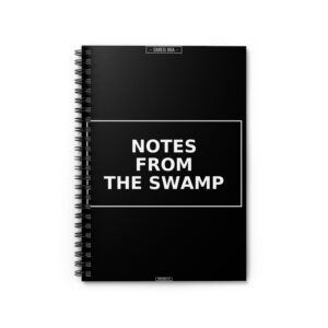 NOTES FROM THE SWAMP Notebook