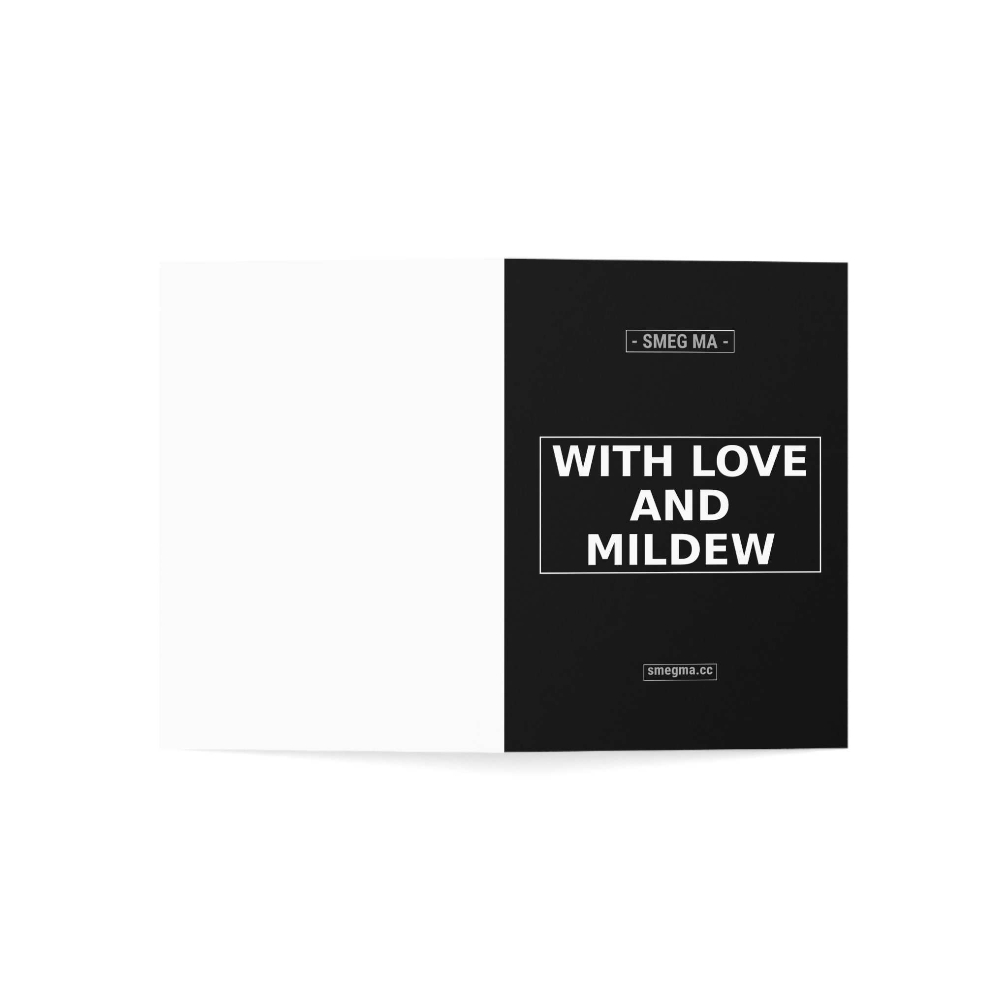 WITH LOVE AND MILDEW Greeting Card - Image 3
