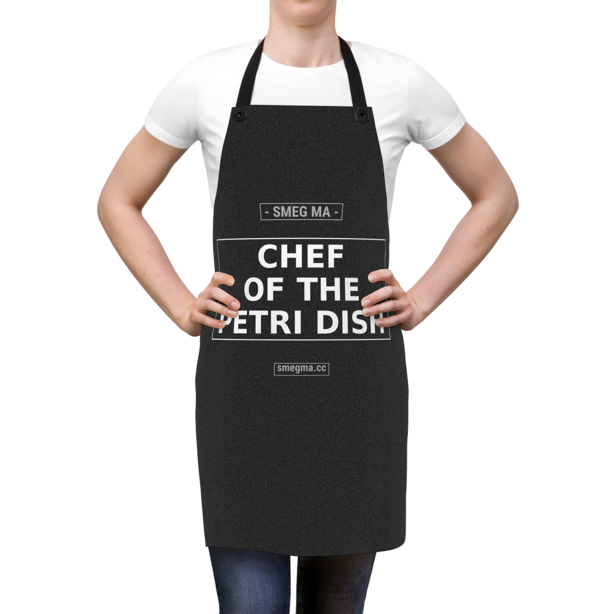 CHEF OF THE PETRI DISH Apron - Image 3