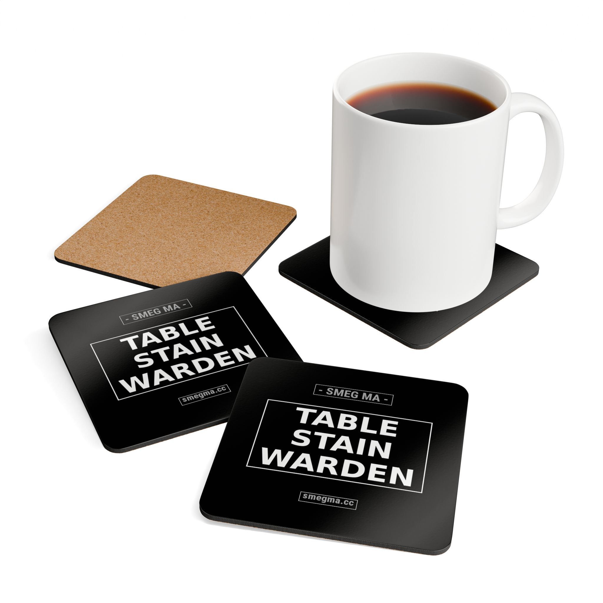 TABLE STAIN WARDEN Coaster Set - Image 4