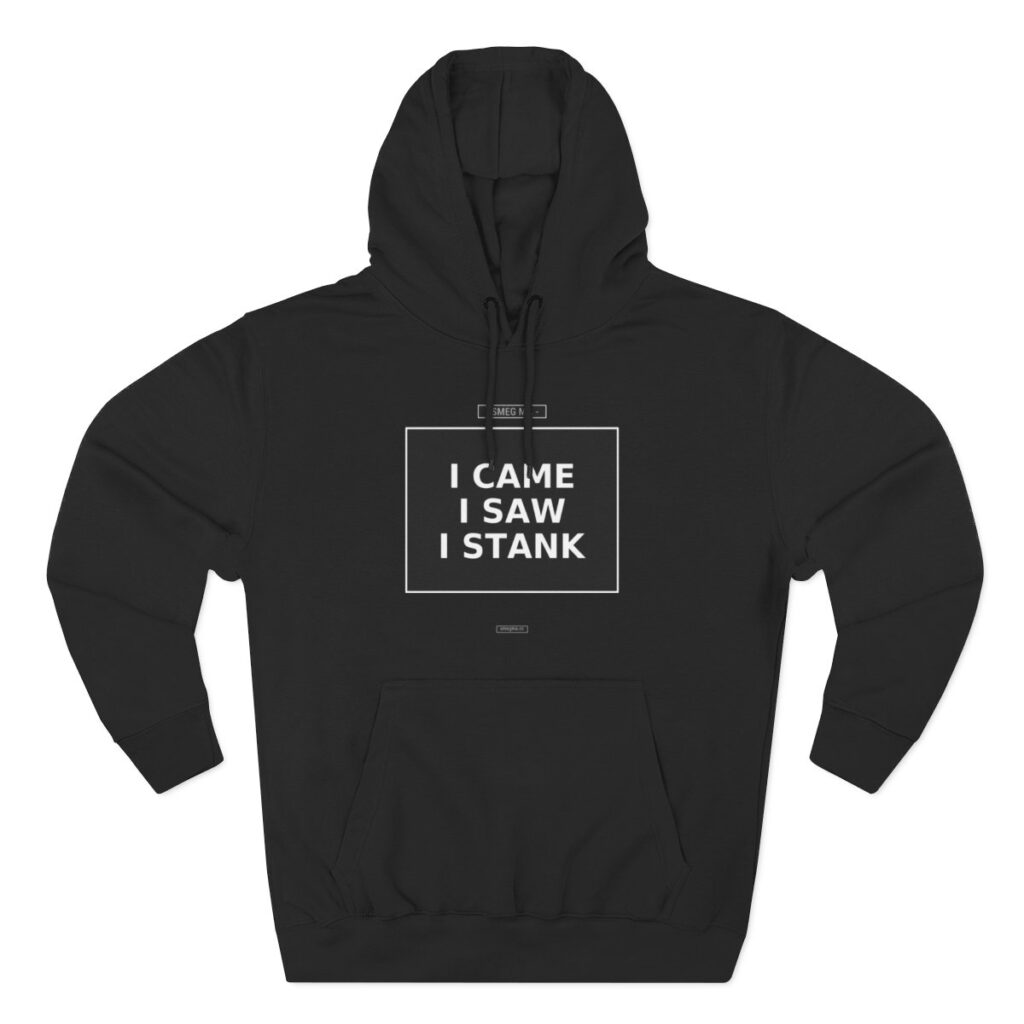 I CAME I SAW I STANK Hoodie