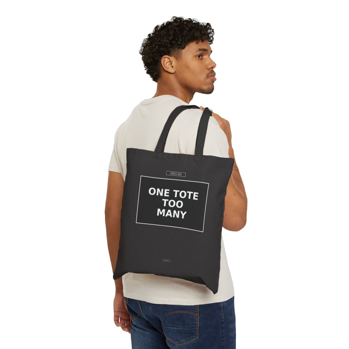 ONE TOTE TOO MANY Tote Bag - Image 3